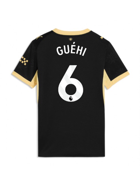 Manchester City Marc Guehi #6 Auswärtstrikot für Frauen 2026-27 Kurzarm Manchester City Marc Guehi #6 Auswärtstrikot für Frauen 2026-27 Kurzarm
